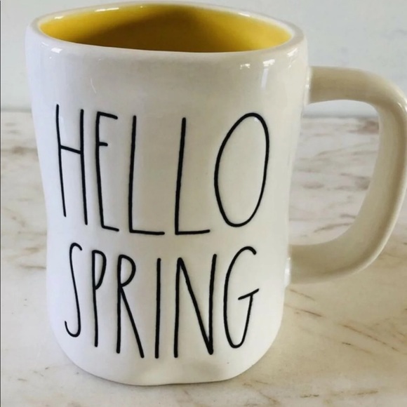 Rae Dunn Other - Rae Dunn Hello Spring cup NEW!